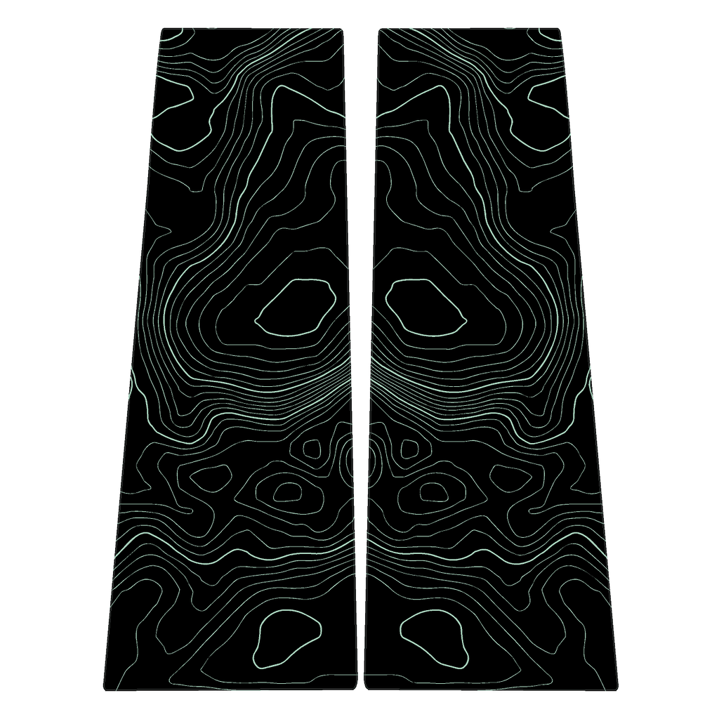 Topographic B Pillar Overlays - 2024+ Ranger