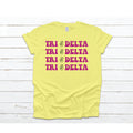 Tri Delta Peace Sign Tee