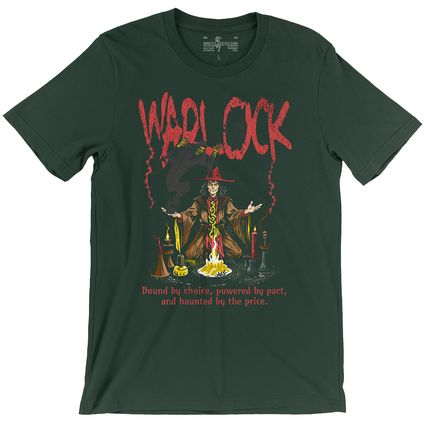 Haunted by the Price - Warlock Tee