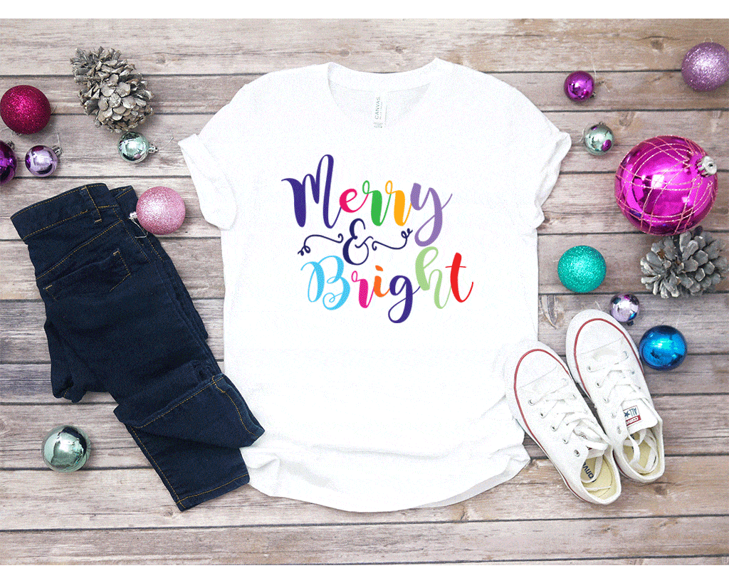 Merry and Bright Tee