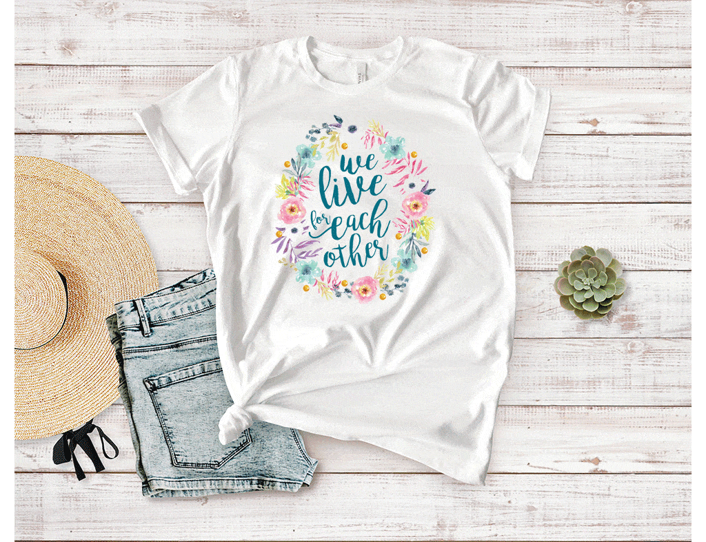 Live For Each Other Tee