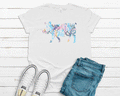 Watercolor Pig Tee