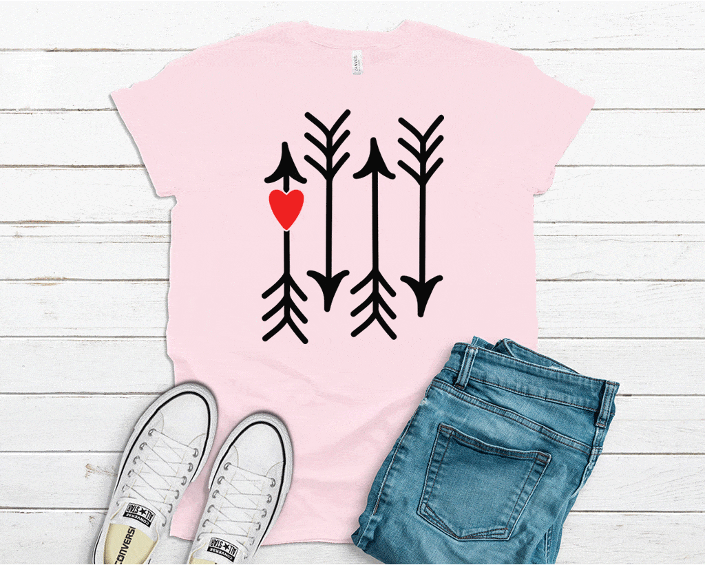 Heart Arrows Tee