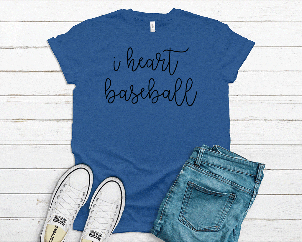 I Heart Baseball Tee