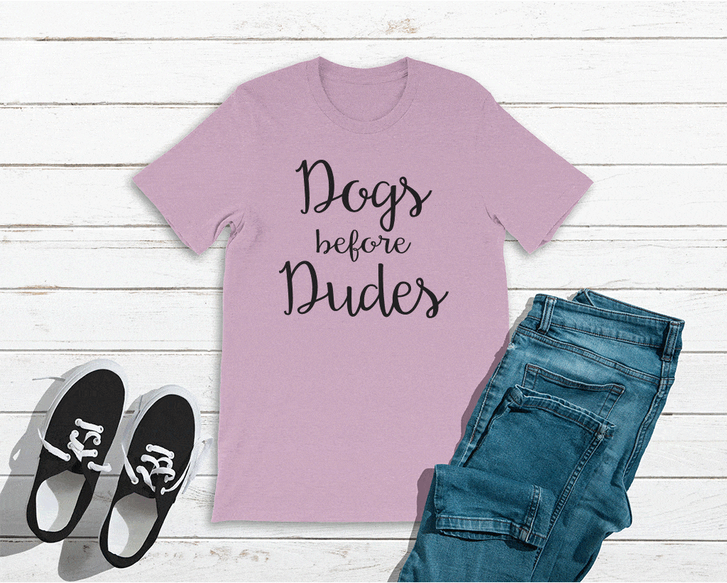 Dogs Before Dudes Tee