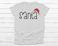 Santa With Hat Tee
